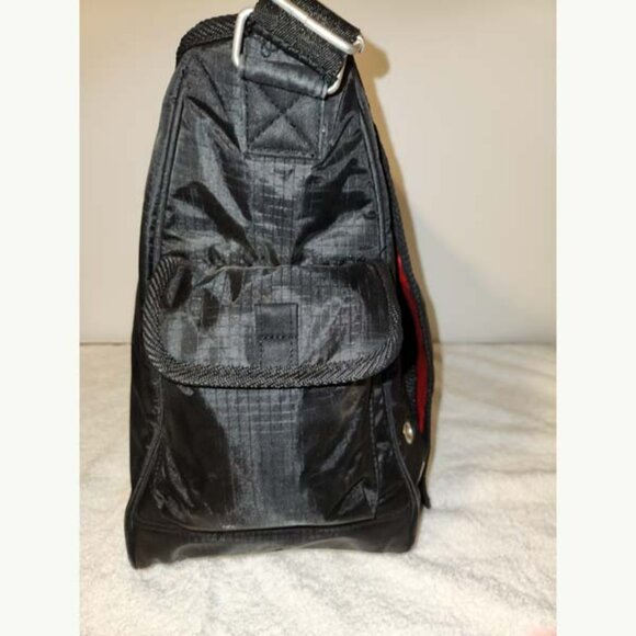 BOOTS AND BARKLEY EXTRA-LARGE BLACK NYLON SMALL PET CARRIER W/ZIP CLOSURE - Picture 7 of 11